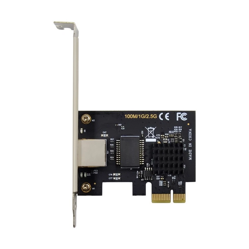 PCIe x1 2.5Gbps/5.0Gbps Single Power Port Ethernet Port Network Card - Image 2 of 4