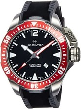 HAMILTON Watch Khaki Navy Open Water Divers H77805335 Men's F/S w/Tracking# NEW