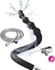 Shower Enema Douche Nozzles , 4 Holes Water Spray Comfortable Silicone Nozzle...