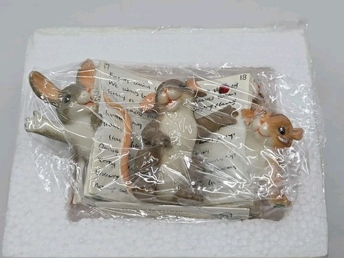 Fitz and Floyd Charming Tails FRIENDS SINCE THE ANFANG Figur Box - Bild 3 von 13