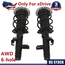 2pcs Front  Struts Assys w/EDC For BMW 340i 435i xDrive AWD  F30 F31 F32 F3