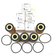 5x Originale Opel Ölfilter Astra G, Corsa C, Vectra B, Omega B - 9192426