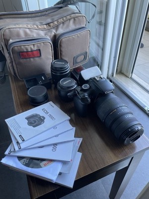 Canon EOS 1100D + Objektive und Zubehör