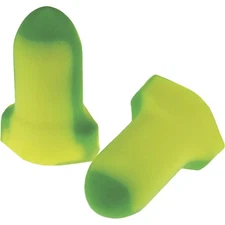 Radians Disposable Foam Earplugs, NRR 32dB, Yellow/Green, 50 Pairs, Model#