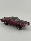 Custom Continental Mark III 1968 Hot Wheels Redline Magenta USA Vintage