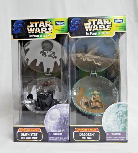 2 - 1998 Star Wars Complete Galaxy Sets Death Star Darth Vader/Dagobah with Yoda