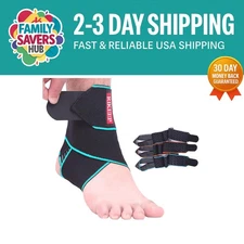 Breathable Adjustable Ankle Brace - Super Elastic Support for Active Lifestyles