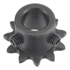 11 Teeth Sprocket 1/4" Pitch 8mm Bore Carbon Steel with Set Screw