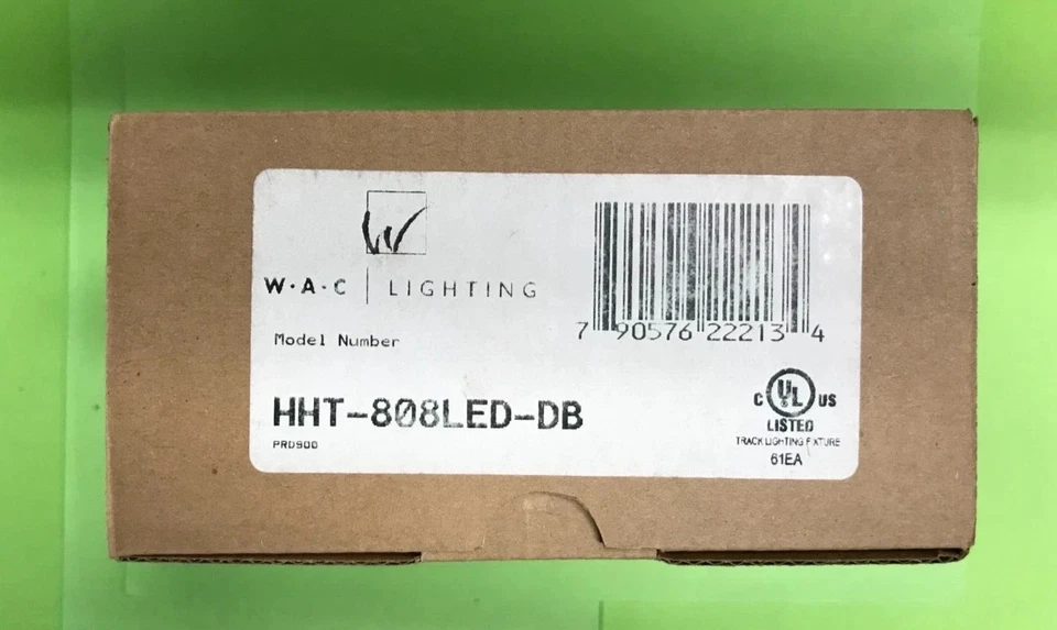 WAC освещение HHT-808LED-DB низкого напряжения трек голова темно бронза H трек только 450 L - Изображение 2 из 2