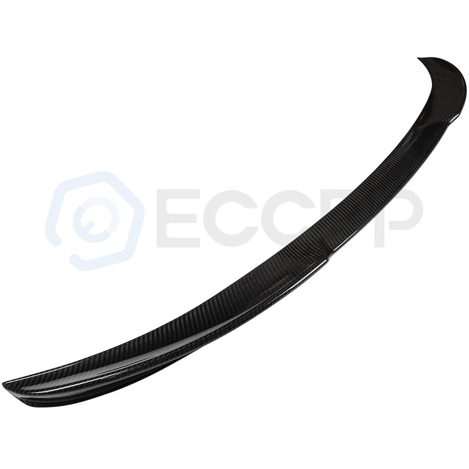 For 2005-2012 BMW E90 3-Series Sedan & E90 M3 100% Carbon Fiber Spoiler Lip Foto 3 de 3