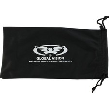 12 Black Microfiber Cleaning and Storage Bags 4 1/4" x 8 1/2" Sunglasses Jewlery