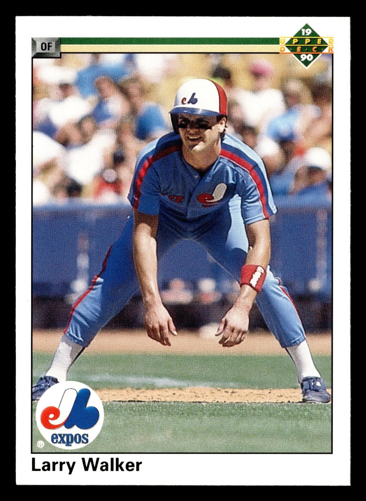 1990 Upper Deck - Larry Walker #466 (RC)