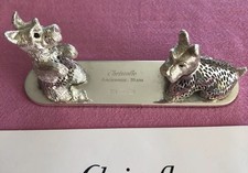 Christofle -2 Chiens Fox