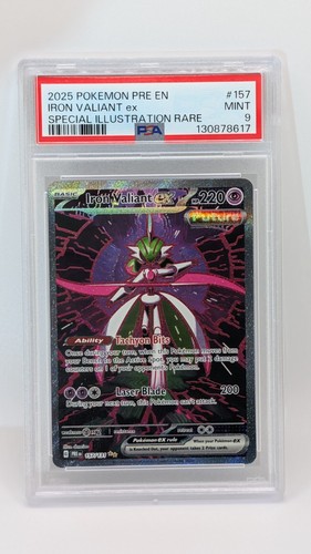 Iron Valiant ex graded PSA 9 for sale on eBay