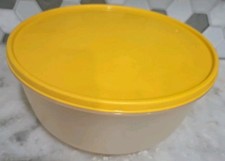 Vintage Tupperware 4 Quart Clear Bowl 1834-6 ...