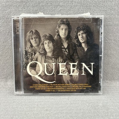Queen Icon CD Album Featuring Stone Cold Crazy We Will Rock You Bohemian Rhapsod