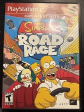 Sony PlayStation 2 PS2 The Simpsons Road Rage Greatest Hits CIB