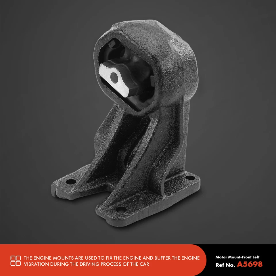 2x Soporte de motor delantero izquierdo y derecho para Ram 1500 11-16 Dodge Ram 1500 09-10 Foto 4 de 4