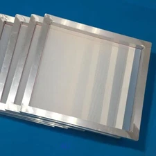 P10 Pieces 9 x 14 " Aluminum Silk Screen Printing Frames with 110 White Mesh