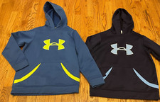 A Lot Of 2 Boy's Under Armour Sweatshirts, Size YMD
