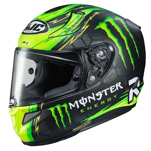 HJC CASCO INTEGRALE MOTO RPHA 11 CAL CRUTCHLOW MONSTER REPLICA MC4HSF  HELMET | eBay