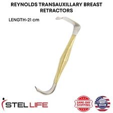 Reynolds Transauxillary Breast Retractor 21cm Plastic Surgery Instruments