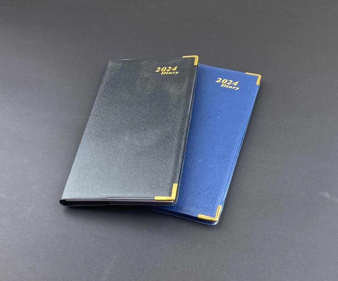 2024 PVC Soft Cover Pocket Diary Week To View Home School Work Office