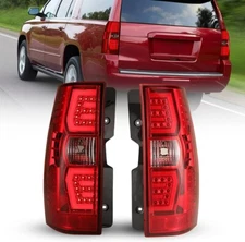LED Sequential Tail Lights Lamps For 2007-2014 Chevy Suburban 1500 2500 Tahoe