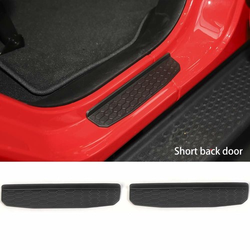Protectores de umbral de puerta protectores de entrada para Jeep Wrangler JL JLU 2018+/Gladiator JT 2020+ - Imagen 5 de 6