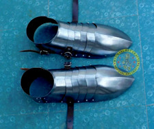 Christmas Medieval Sabatons Reenactors Armor Steel Knight Foot Armor Cosplay