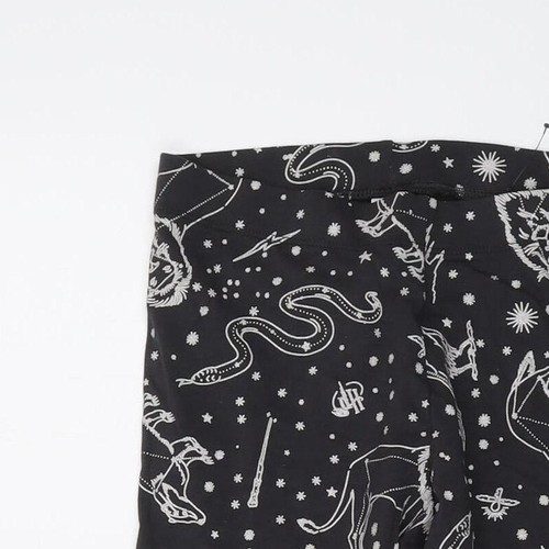 Marks and Spencer Girls Black Celestial Ankle Leggings 13-14 - Picture 9 of 12