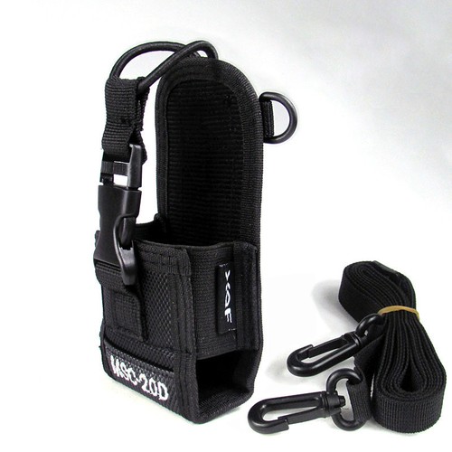 Étui Multifonction Pour Radio MSC-20D – Pochette Noire En Nylon, Avec Sangle, Idéal PMR !