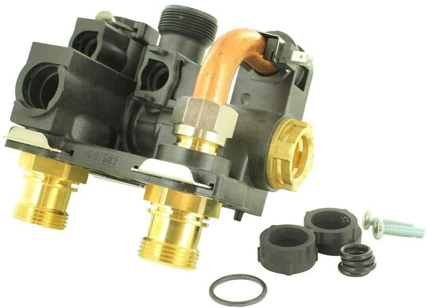 Glowworm 24 30 38 CXi 35Ci Sanitary Block 2000802131 802131 A000460315 E95-483 - Image 3 of 4