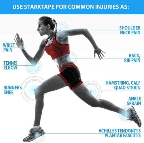 Ultra-Light and Breathable Kinesiology Tape - 115ft for Pain Relief & Recovery - Picture 4 of 10