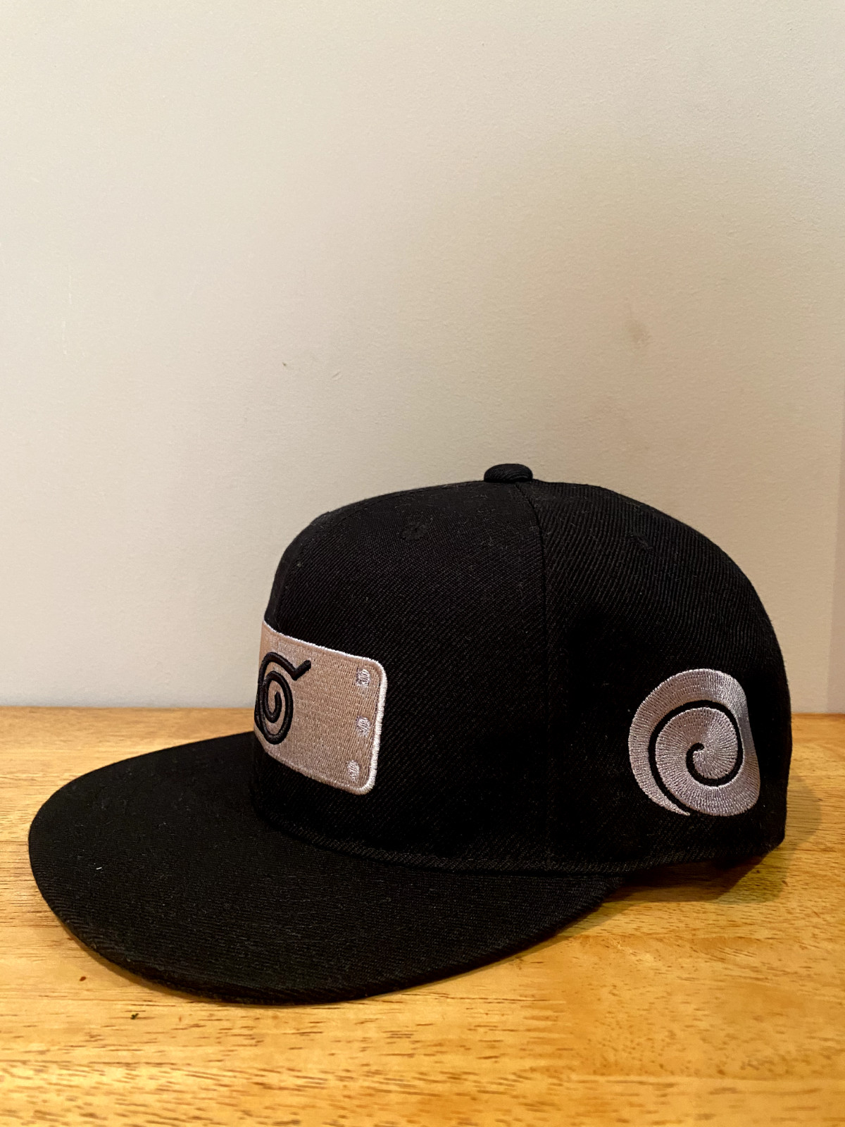 BNWT Authentic Naruto x Fuji Q Highland Cap Black (free size)