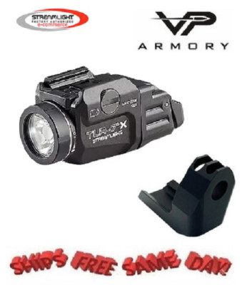 Vantage Point Rail Mounted Compensator with Streamlight X Flex Light #