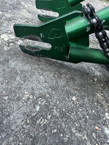 Power Lite Falcon P-19 BMX Frame Forks Lot - Green - Picture 3 of 10