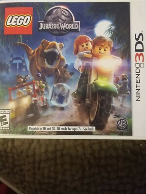 LEGO Jurassic World and Super Mario 3dland  (Nintendo 3DS, 2015)