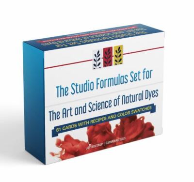 The Studio Formulas Set for The Art and Science of Natural Dyes: 84 Cards with R