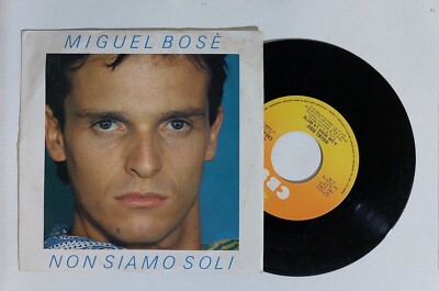 49456 45 Runden 7'' - MIGUEL BOSÈ - Wir sind nicht allein / Wozu dient die Nacht - CBS 1983