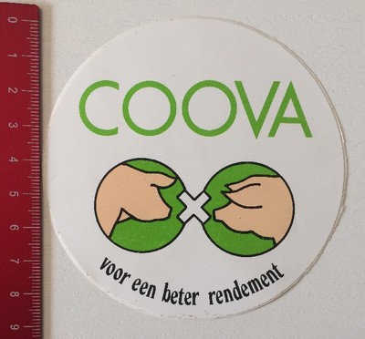 Aufkleber/Sticker: COOVA - Voor Een Beter Rendement (10061673)