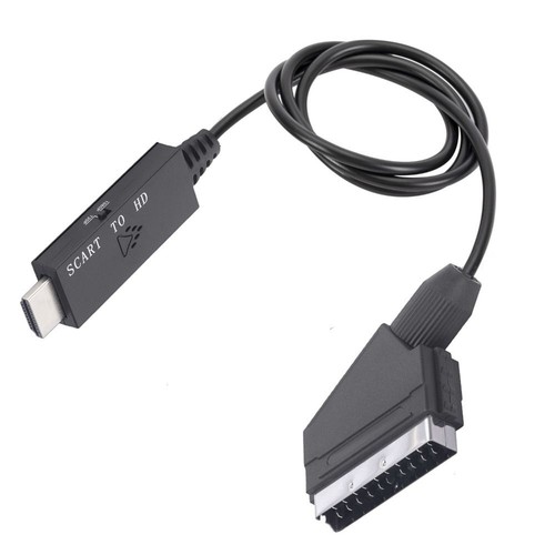 SCART-Eingang zum HDMI-Ausgang Video-Audio-Konverter Für HDTV Sky Box STB - Bild 12 von 12