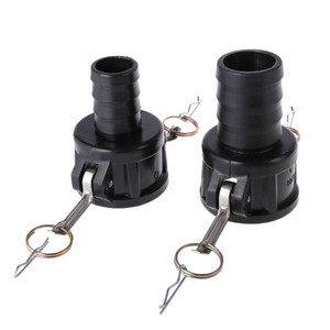 ibc tote drain adapter gallon tank cam lock garden hose