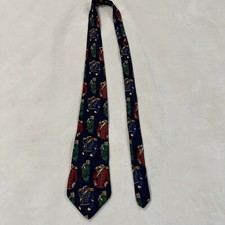 Vintage 1990  s Tommy Hilfiger Hand-Made 100 Silk Neck Tie MADE IN USA