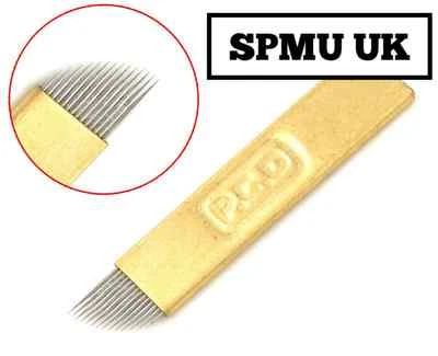 Microblading Needles PCD - Permanent Makeup Manual Eyebrow 12CF 14CF 19U Blade