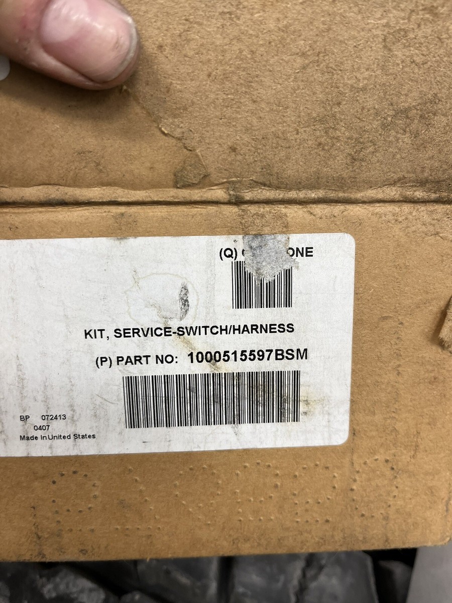 Climatech 1000515597BSM Kit Service Switch/Harness E2 | eBay 