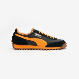 puma fast rider black orange