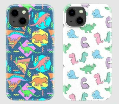 Dinosaurier kleine süße Handyhülle bedruckt & kompatibel mit allen Handyhüllen