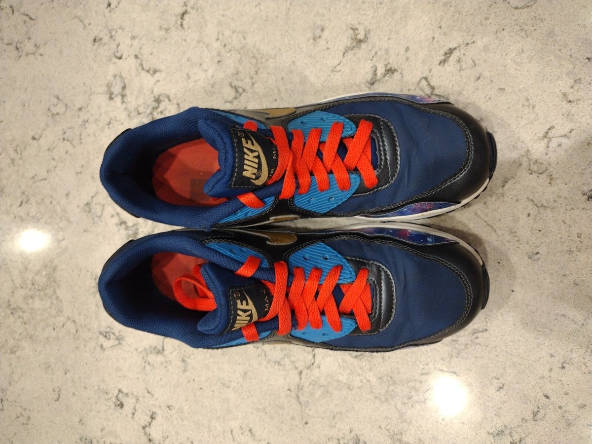air max 90 neon blue