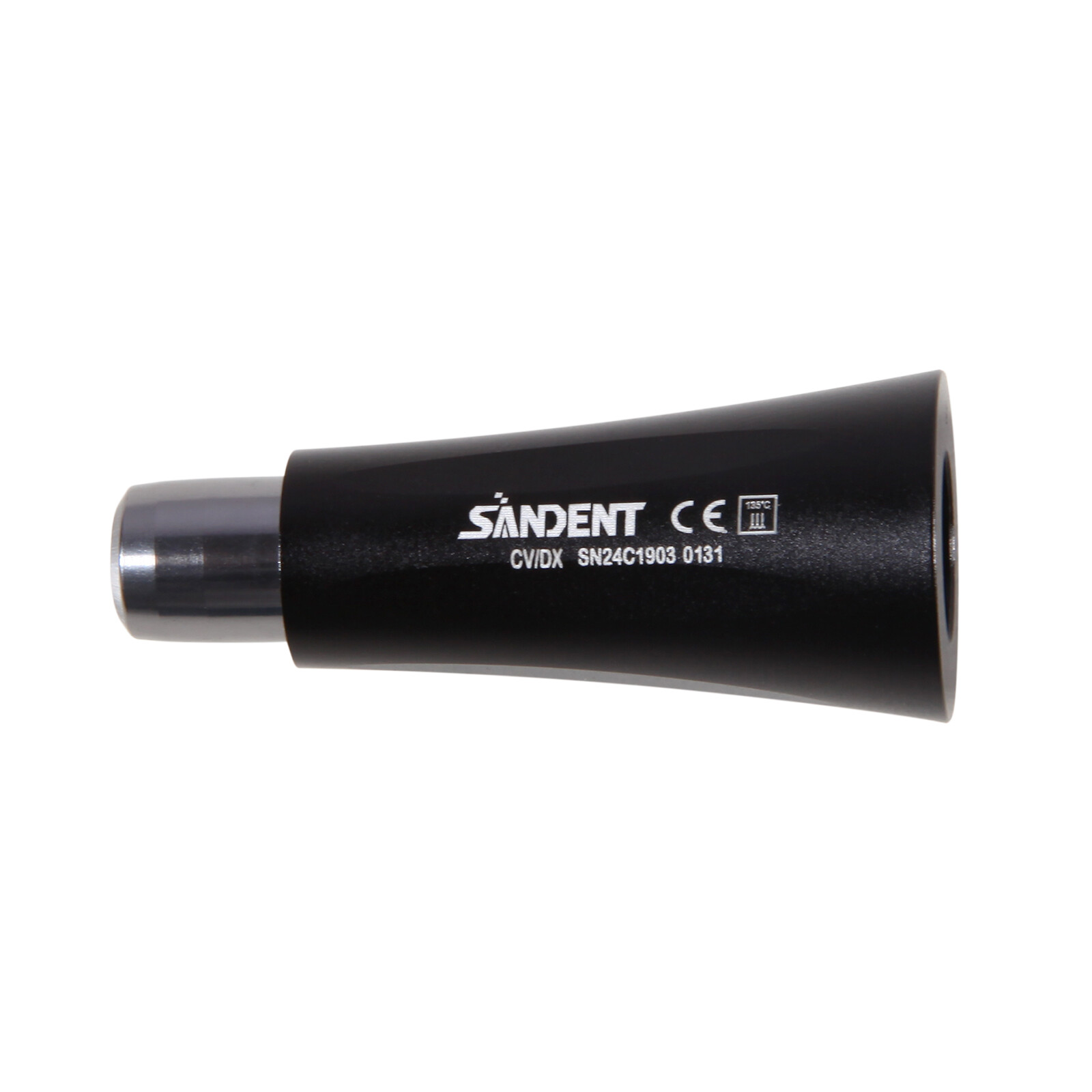SANDENT 360° Swivel Dental Prophy Handpiece - Cordless, Air Motor, 4-Hole (Midwest) Nose Cone